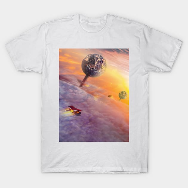 Floating City T-Shirt by Shaheen01